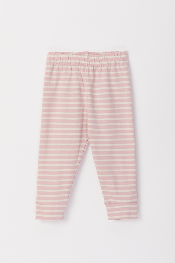 Pyjama bébé WOODY 222-3-PZG-Z - Rayé rose 936