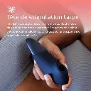 Stimulateur clitoridien à ondes de pression d'air WOMANIZER "Enhance" - Noir
