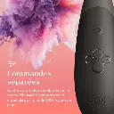 Stimulateur clitoridien à ondes de pression d'air WOMANIZER "Enhance" - Noir