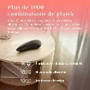 Stimulateur clitoridien à ondes de pression d'air WOMANIZER "Enhance" - Noir