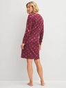Chemise de Nuit dame 100% Coton 100cm CALIDA "Family & Friends" 30136 - Mars Red 116