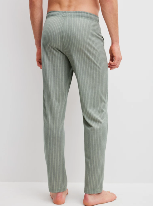 Pantalon de Pyjama homme avec poches CALIDA "RMX Sleep Leisure" 29288 - Tea Green 662