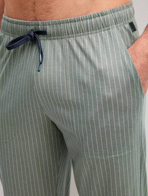 Pantalon de Pyjama homme avec poches CALIDA "RMX Sleep Leisure" 29288 - Tea Green 662