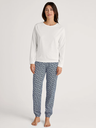 Pantalon de Pyjama dame avec poches 100% coton CALIDA "Favourites Sleep" 29279 - Peacoat Blue 488