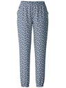 Pantalon de Pyjama dame avec poches 100% coton CALIDA "Favourites Sleep" 29279 - Peacoat Blue 488