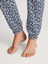 Pantalon de Pyjama dame avec poches 100% coton CALIDA "Favourites Sleep" 29279 - Peacoat Blue 488