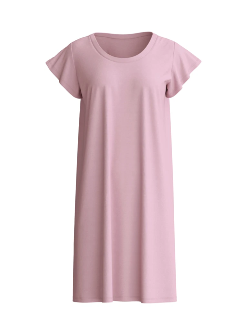 Chemise de Nuit dame en Tencel 90cm CALIDA "DSW Balancing" 30195 - Dawn Pink 372