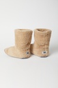 Pantoufles botte en polar WOODY 222-1-BOO-M - Beige 278