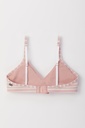 Premier soutien-gorge pour ados WOODY 222-1-BRA-Z - Rose rayé 936