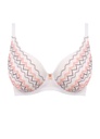 Soutien-gorge à armature plongeant FREYA "Festival Vibe" AA5621 - White Coral WRL