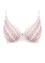 Soutien-gorge à armature plongeant FREYA "Festival Vibe" AA5621 - White Coral WRL