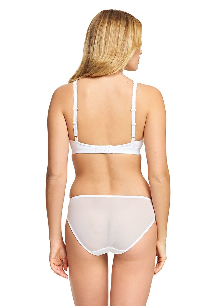 Soutien-gorge triangle sans armature WACOAL "Embrace Lace" WA852191 - Blanc 135