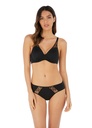 Soutien-gorge armature moulé WACOAL "Lisse" WE145001 - Noir BLK