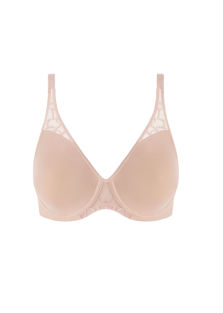 Soutien-gorge armature moulé WACOAL "Lisse" WE145001 - Frappé FRP