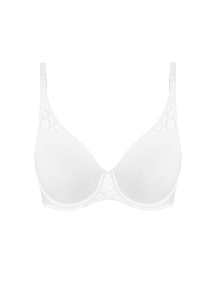 Soutien-gorge armature moulé WACOAL "Lisse" WE145001 - Blanc WHE