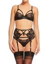 Soutien-gorge armatures DITA VON TEESE "Madame X" D58945 - Noir