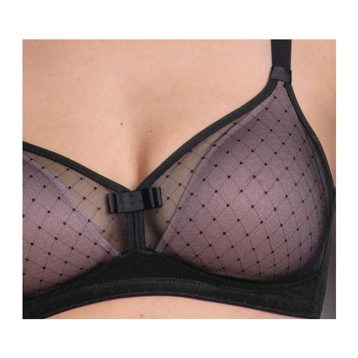 Soutien-gorge sans armatures et coques ANITA ROSA FAIA "Eve" 5210 - Noir 001