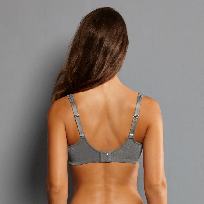 Soutien-gorge pour prothèses à coques sans armatures ANITA CARE "Mila" 5797X - Gris foncé 464