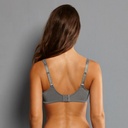 Soutien-gorge pour prothèses à coques sans armatures ANITA CARE "Mila" 5797X - Gris foncé 464