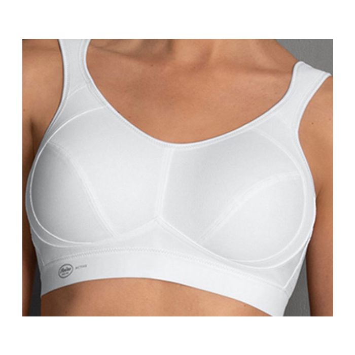 Soutien-gorge de sport sans armatures ANITA ACTIVE "Extrême control" 5527 - Blanc 006