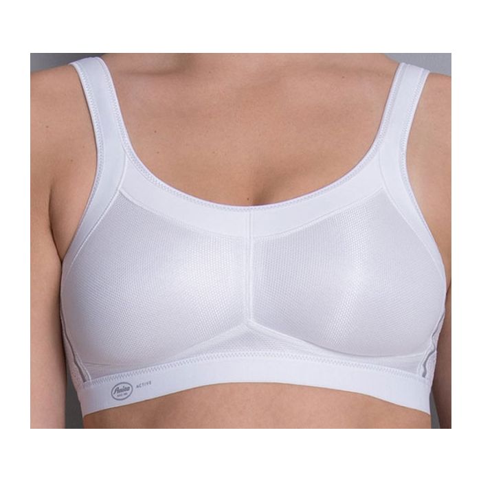 Soutien-gorge de sport sans armatures ANITA ACTIVE "Momentum" 5529 - Blanc 006