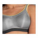 Soutien-gorge de sport sans armatures ANITA ACTIVE "Momentum" 5529 - Gris iconique 468