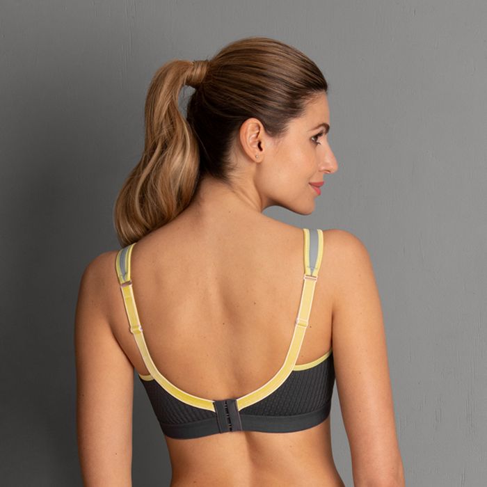 Soutien-gorge de sport sans armatures ANITA ACTIVE "Momentum" 5529 - Gris iconique 468