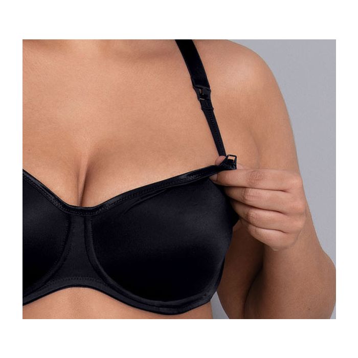 Soutien-gorge d'allaitement avec armatures ANITA MATERNITY "Basic"5068 - Noir 001