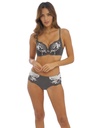 Soutien-gorge à armatures WACOAL "Florilège" WE600701 - Inky Flower INR