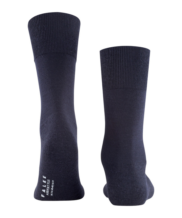 Chaussettes Hommes Laine FALKE "Airport Plus" 14403 - Dark navy 6370