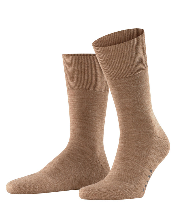 Chaussettes Hommes Laine FALKE "Airport Plus" 14403 - Nutmeg mel 5410