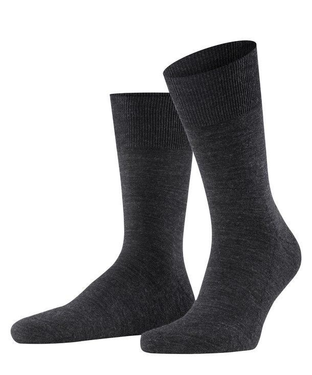 Chaussettes Hommes Laine FALKE "Airport Plus" 14403 - Anthracite 3080