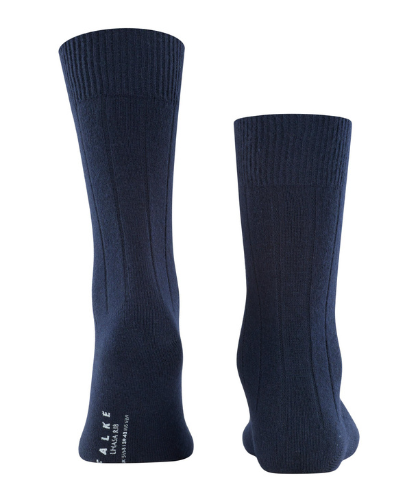 Chaussettes Hommes Laine FALKE "Lhasa" 14423 - Dark navy 6370