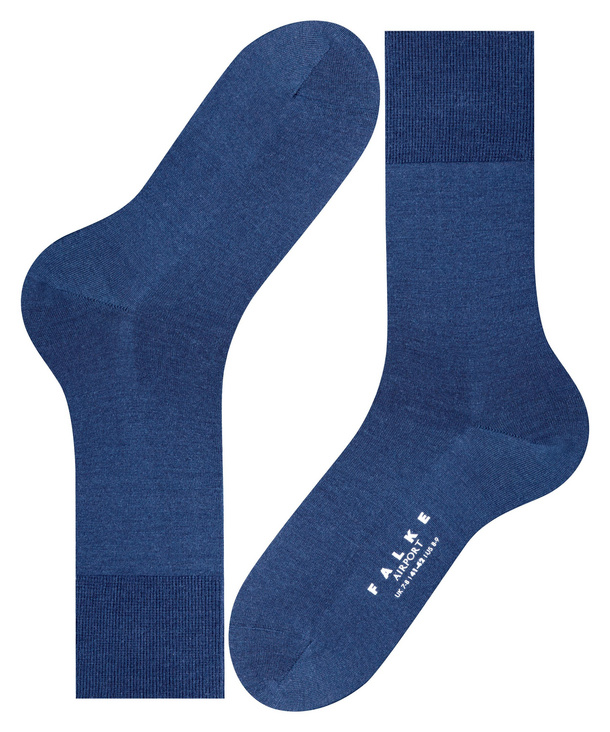 Chaussettes Hommes Laine FALKE "Airport " 14435 - Royal blue 6000