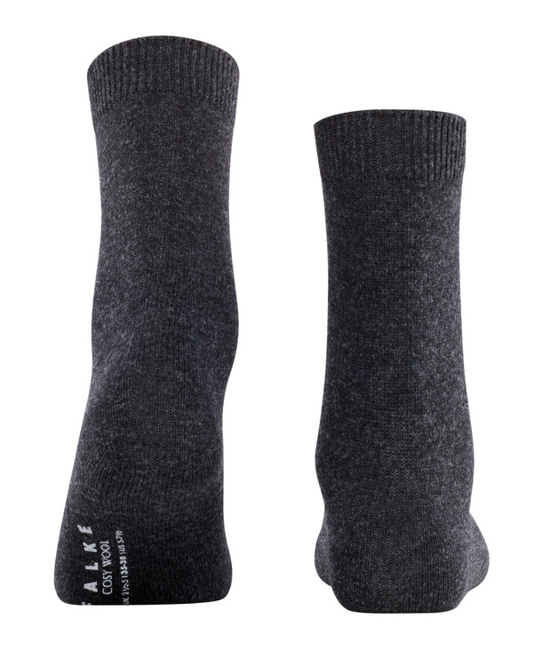 Chaussettes laine&cachemire dame FALKE "Cosy Wool" 47548 - Anthracite 3089