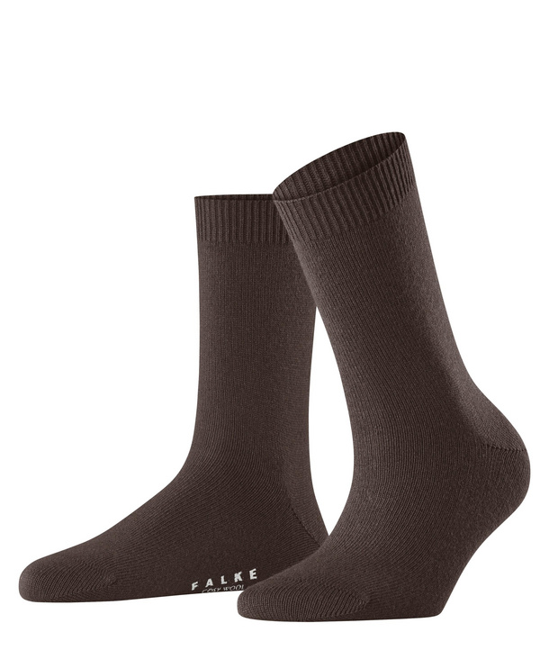 Chaussettes laine&cachemire dame FALKE "Cosy Wool" 47548 - Dark brown 5230