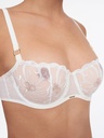 Soutien-gorge corbeille CHANTELLE "Fleurs" C12M50 - Rose dragée 0JW