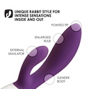 Vibromasseur double stimulation ultra-puissant LELO "Ina Wave" - Mauve