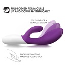 Vibromasseur double stimulation ultra-puissant LELO "Ina Wave" - Mauve