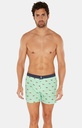 Caleçon américain homme avec maintien intérieur 100% coton bio ARTHUR "Le Club" CSP - Pista 969