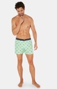 Caleçon américain homme avec maintien intérieur 100% coton bio ARTHUR "Le Club" CSP - Pista 969