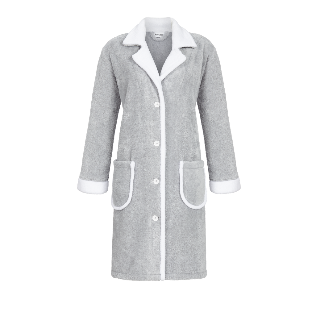 Manteau polaire avec patte de boutonnage RINGELLA "Facteur Câlin" 2514749 - Gris clair 935