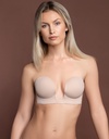 Soutien-gorge autocollant dos nu BYE BRA "Seamless U-style Bra" 1041-1045 - Nude