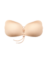 Soutien-gorge autocollant invisible & dos nu BYE BRA "Lace-It Bra" 902N-906N - Nude