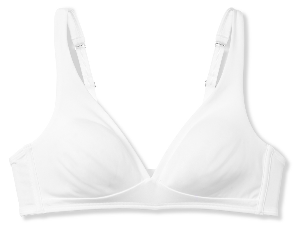 Soutien gorge sans armature en Econyl recyclé CALIDA "Eco Sense" 04138 - Blanc 001