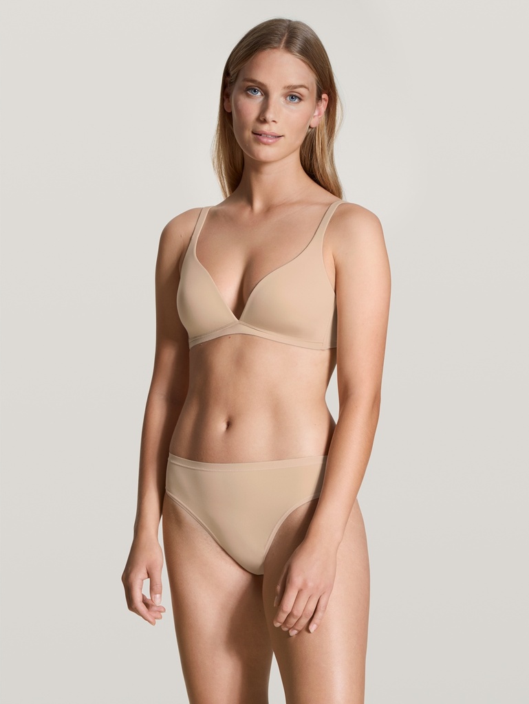 Soutien-gorge triangle sans armatures recyclé & durable CALIDA "Eco Sense" 04438 - Noir 992