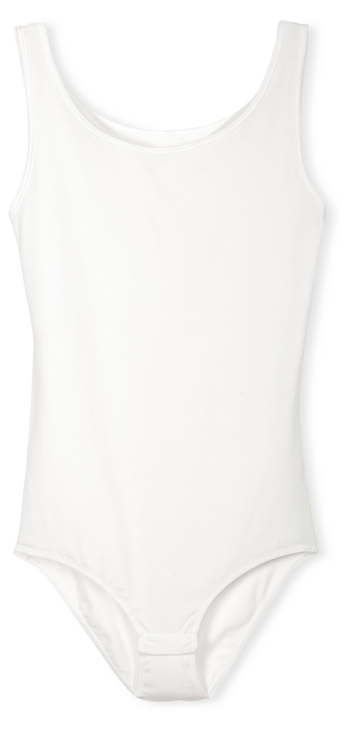 Body sans manche en coton CALIDA "Natural Comfort" 16075 - Blanc 001