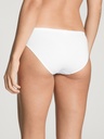 Slip coton taille basse CALIDA "Natural Comfort" 21075 - Blanc 001