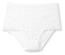 Culotte taille haute en dentelle CALIDA "Natural Comfort Lace" 22856 - Blanc 001