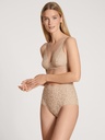 Culotte taille haute en dentelle CALIDA "Natural Comfort Lace" 22856 - Rose teint 160